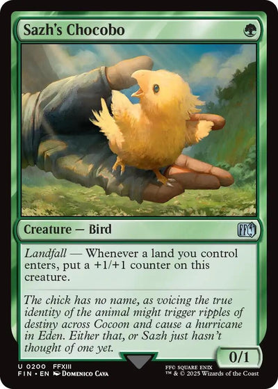 Sazh's Chocobo (200) (FIN)