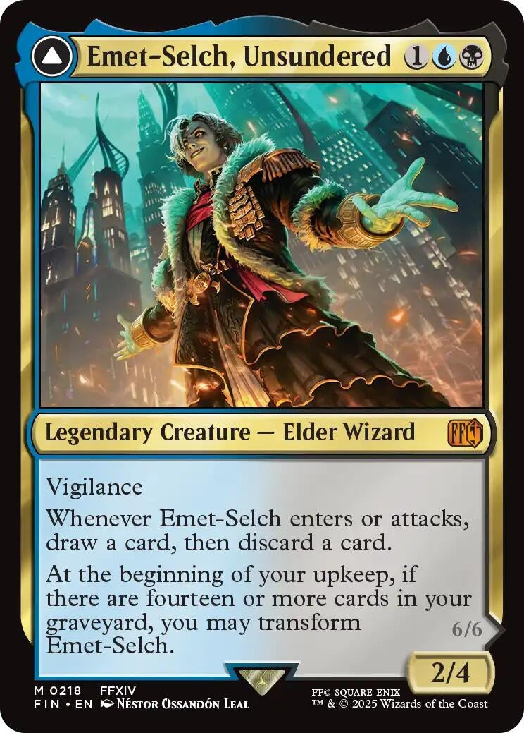 Image for Emet-Selch, Unsundered (218) (FIN) - Magic: The Gathering