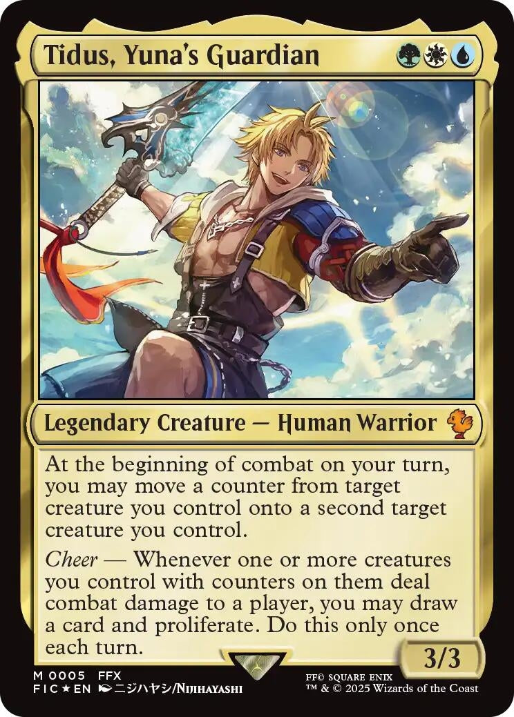 Image for Tidus, Yuna's Guardian (5) (FIC) - Magic: The Gathering