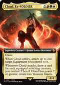 Image for Cloud, Ex-SOLDIER (Extended Art) (168) (FIC) - Magic: The Gathering