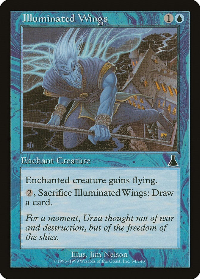 Image for Illuminated Wings (34) (UDS) - Magic: The Gathering