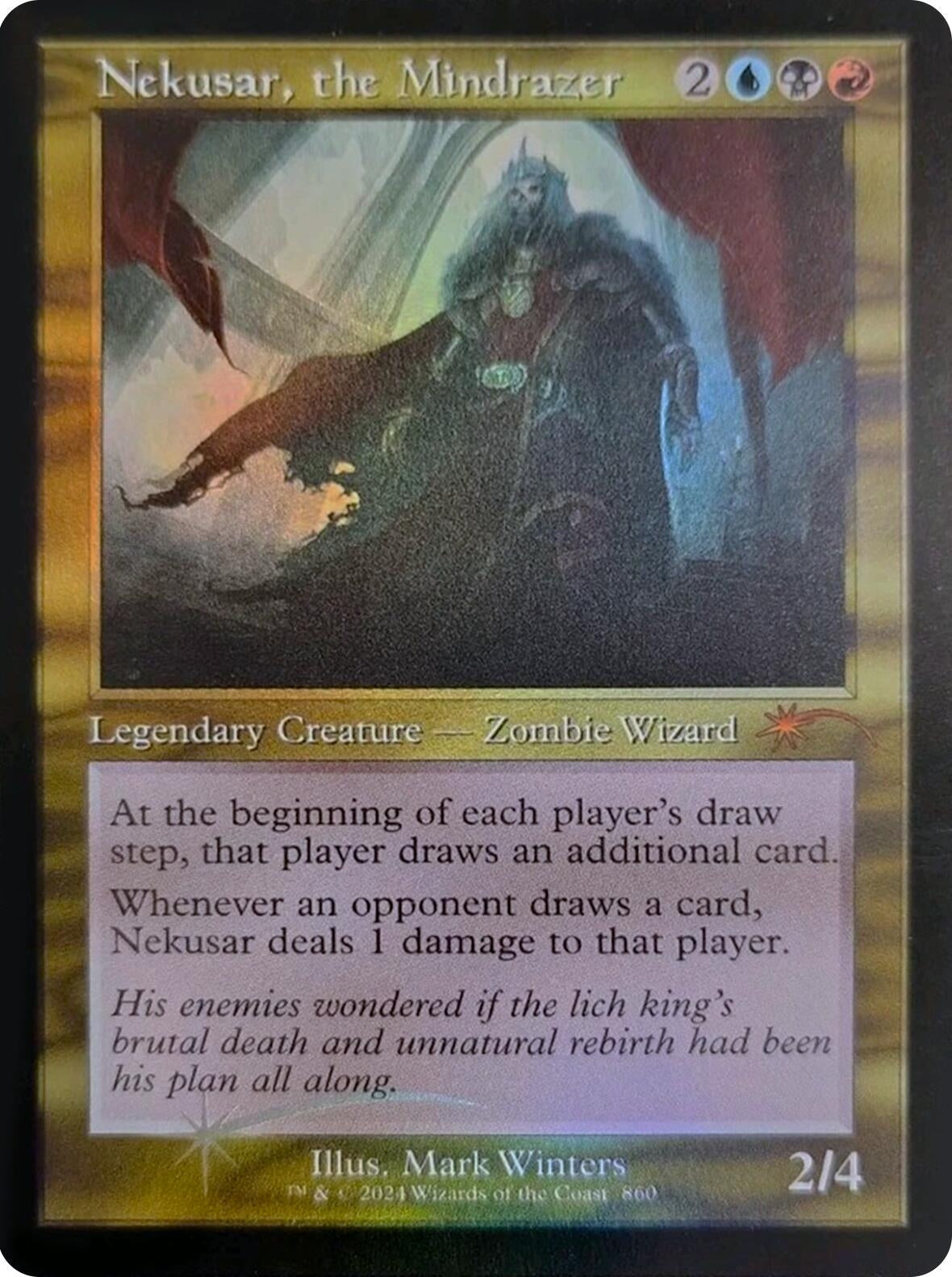 Image for Nekusar, the Mindrazer (Retro Frame) (860) (SLD) - Magic: The Gathering