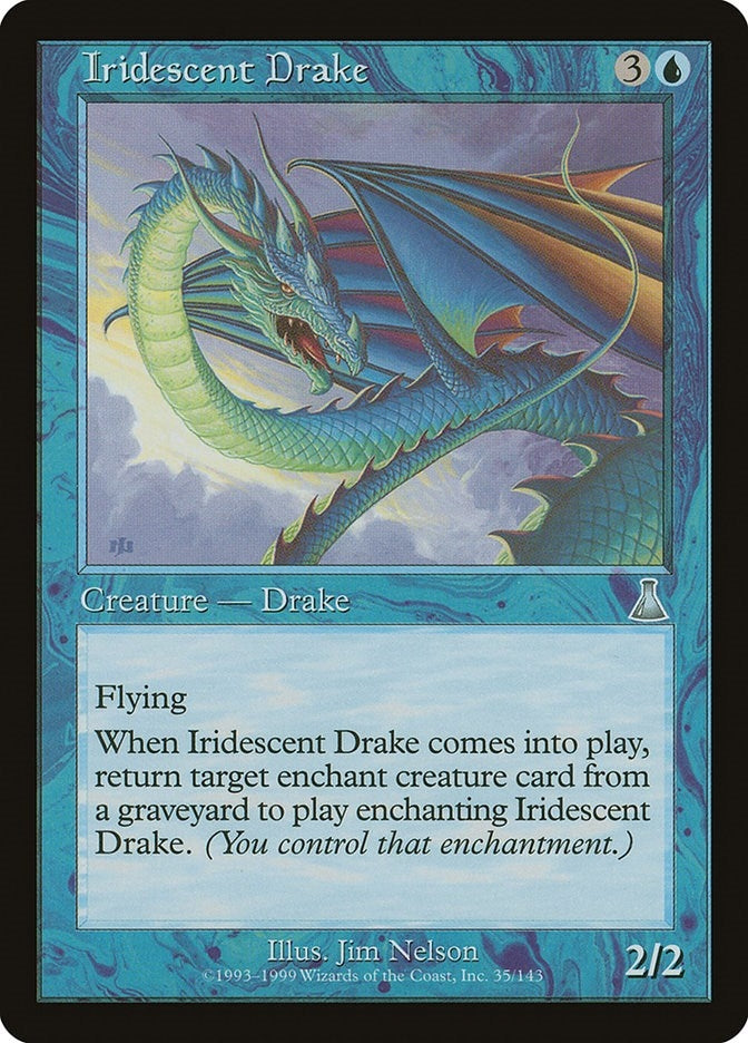 Image for Iridescent Drake (35) (UDS) - Magic: The Gathering