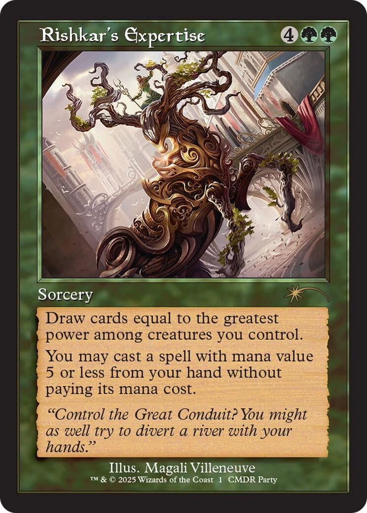 Image for Rishkar's Expertise (Retro Frame) (1) (WPN) - Magic: The Gathering