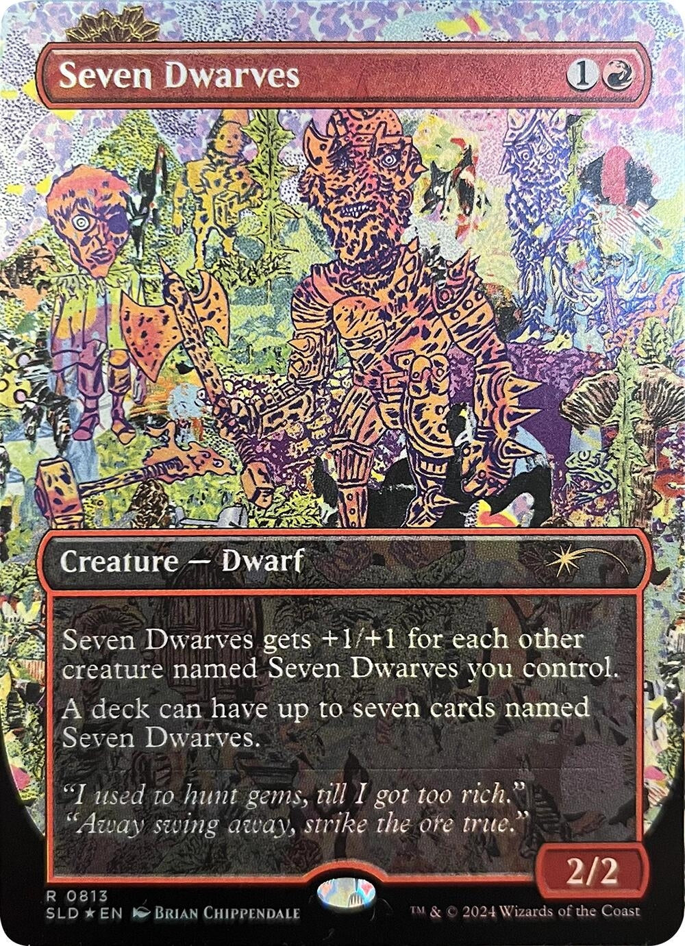 Image for Seven Dwarves (0813) (813) (SLD) - Magic: The Gathering