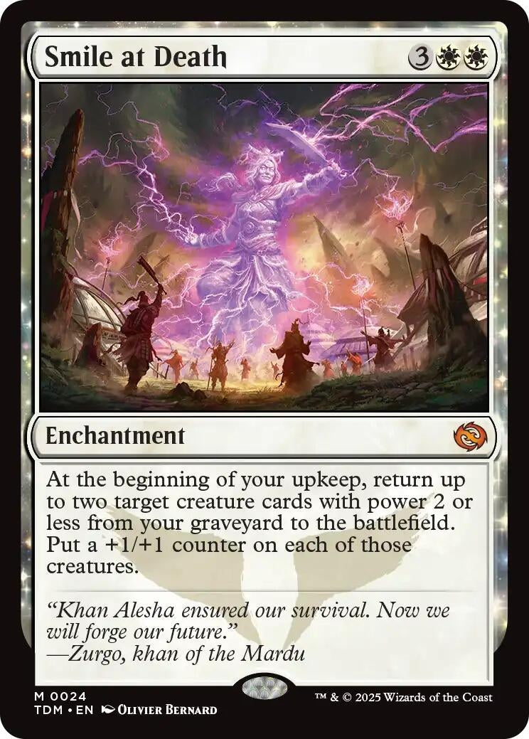 Image for Smile at Death (24) (TDM) - Magic: The Gathering