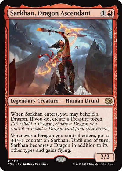 Sarkhan, Dragon Ascendant (118) (TDM)