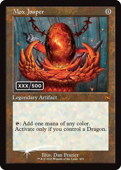 Mox Jasper (Serial Numbered) (419) (TDM)