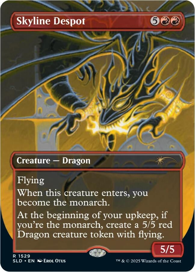 Image for Skyline Despot (Rainbow Foil) (1529) (SLD) - Magic: The Gathering
