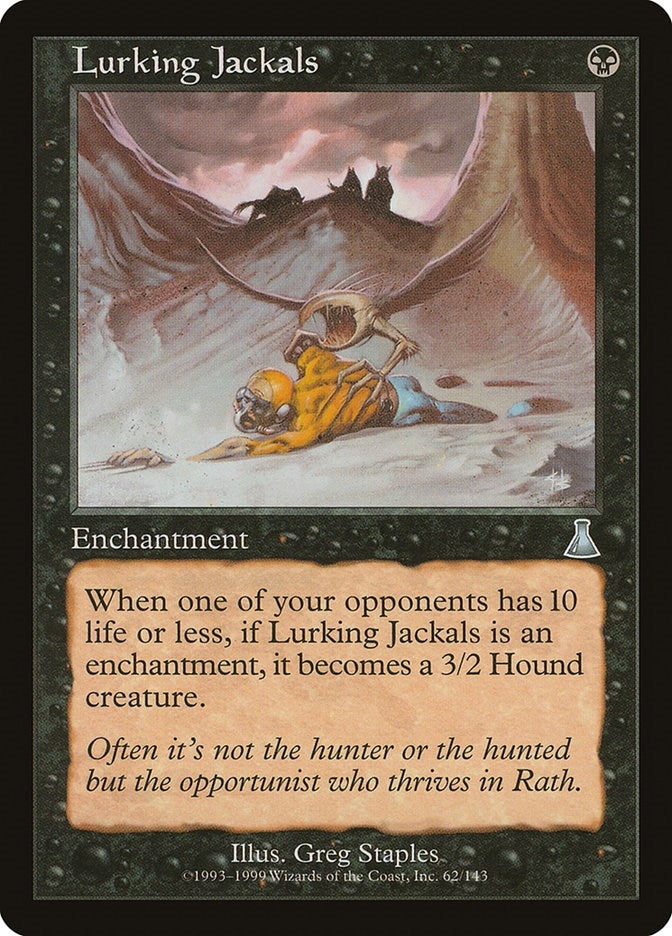 Image for Lurking Jackals (62) (UDS) - Magic: The Gathering
