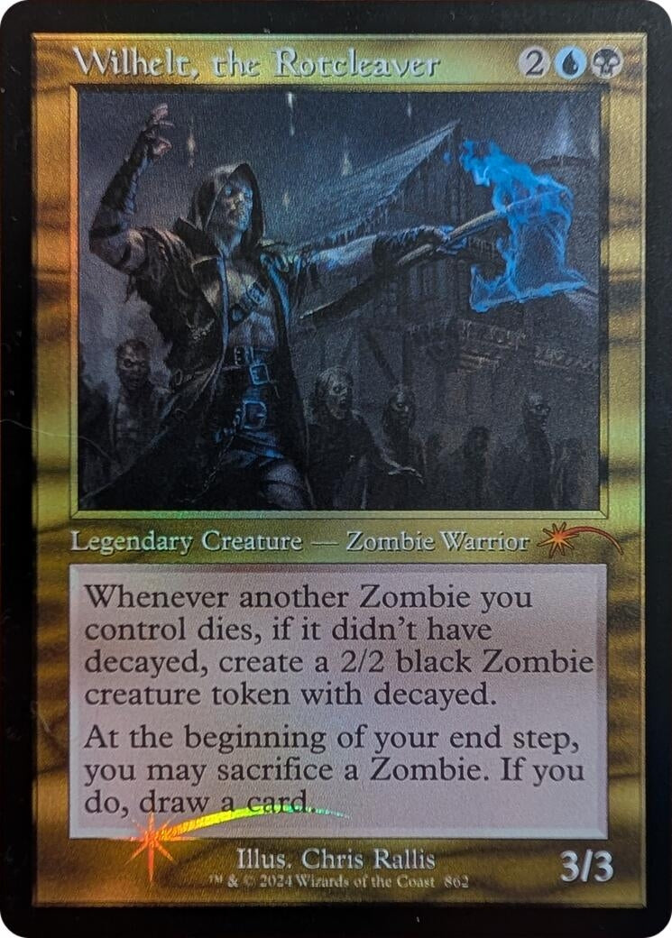 Image for Wilhelt, the Rotcleaver (Retro Frame) (862) (SLD) - Magic: The Gathering