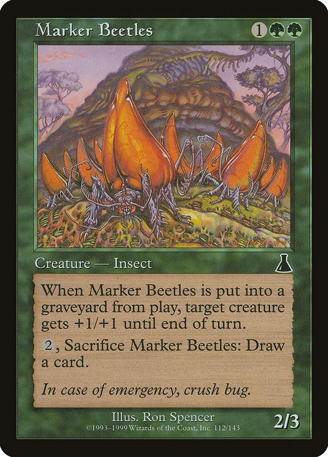 Image for Marker Beetles (112) (UDS) - Magic: The Gathering