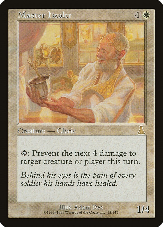 Image for Master Healer (12) (UDS) - Magic: The Gathering