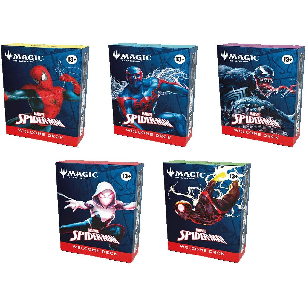 Image for Marvel's Spider-Man - Welcome Decks [Set of 5] - Magic: The Gathering