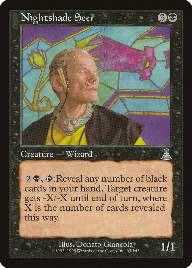 Image for Nightshade Seer (63) (UDS) - Magic: The Gathering