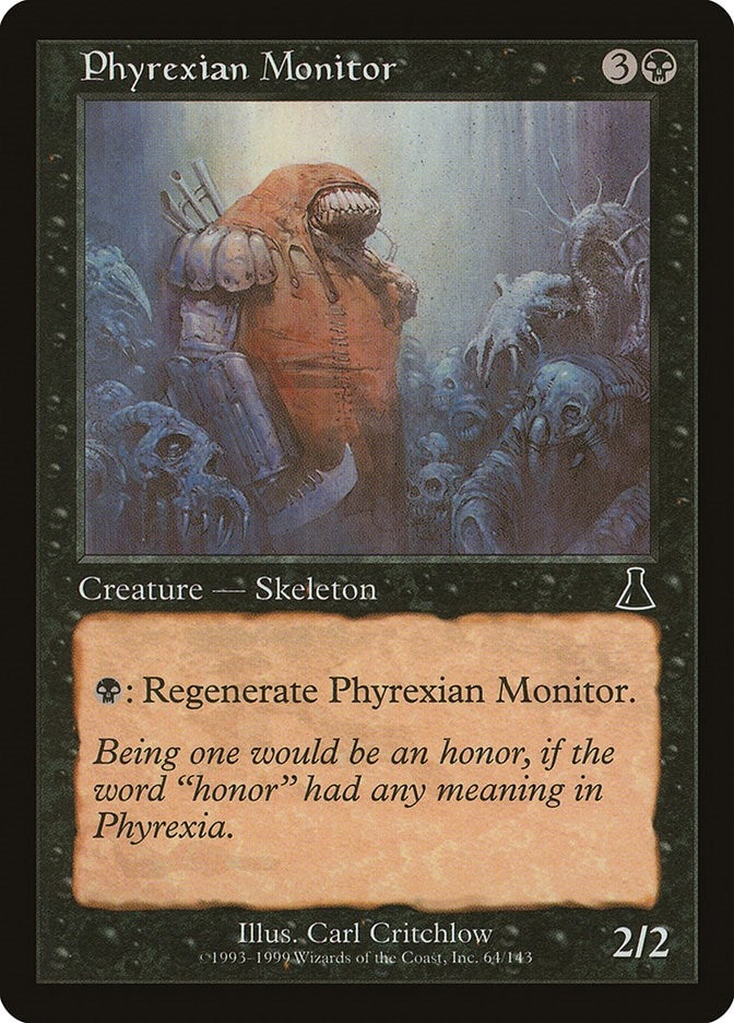 Image for Phyrexian Monitor (64) (UDS) - Magic: The Gathering
