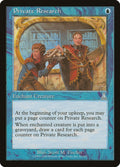 Image for Private Research (41) (UDS) - Magic: The Gathering
