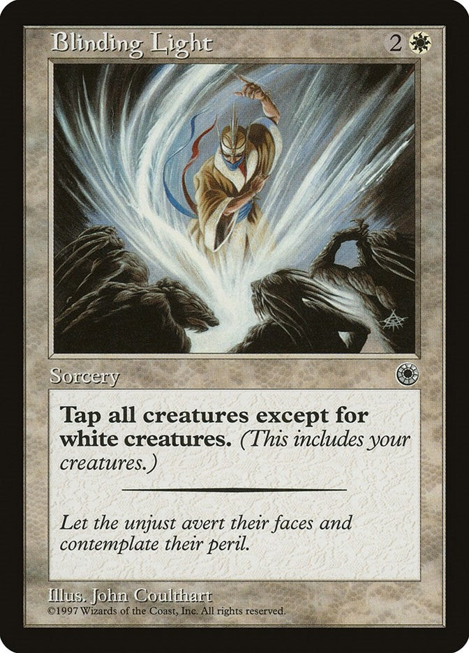 Image for Blinding Light (POR) - Magic: The Gathering