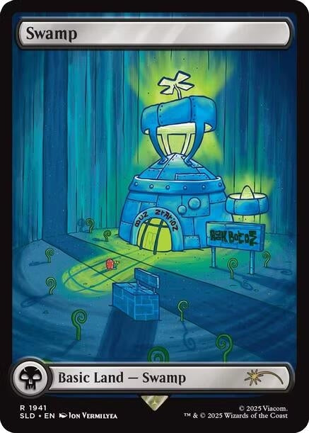 Image for Swamp (1941) (1941) (SLD) - Magic: The Gathering