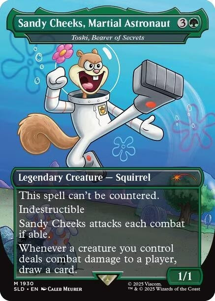 Image for Sandy Cheeks, Martial Astronaut - Toski, Bearer of Secrets (1930) (SLD) - Magic: The Gathering