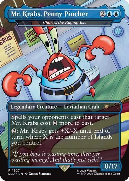 Image for Mr. Krabs, Penny Pincher - Charix, the Raging Isle (1927) (SLD) - Magic: The Gathering