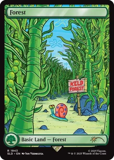 Image for Forest (1943) (1943) (SLD) - Magic: The Gathering
