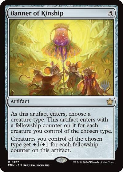 Image for Banner of Kinship (127) (PPDFT) - Magic: The Gathering