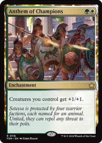 Image for Anthem of Champions (116) (PPDFT) - Magic: The Gathering