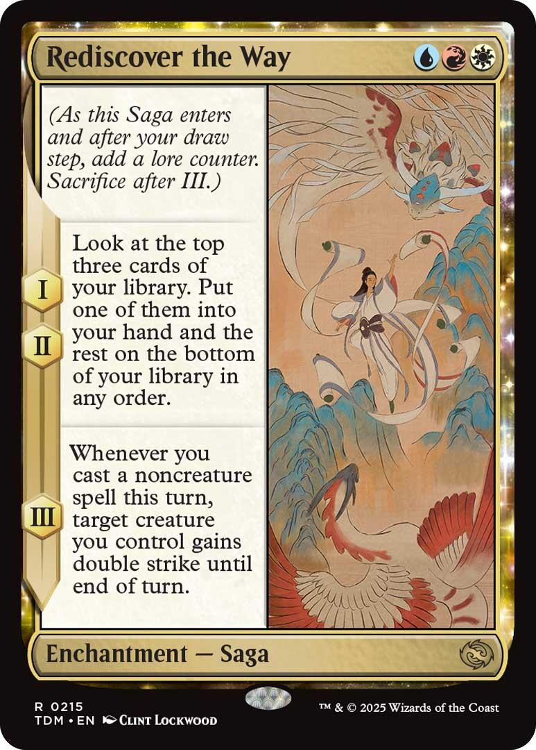 Image for Rediscover the Way (215) (TDM) - Magic: The Gathering