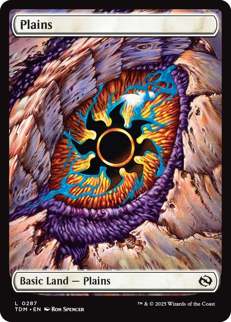 Image for Plains (0287) (287) (TDM) - Magic: The Gathering