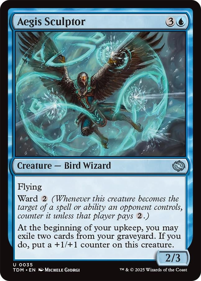 Image for Aegis Sculptor (35) (TDM) - Magic: The Gathering