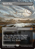 Image for Marsh Flats (Borderless) (Dragonscale Foil) (115) (SPG) - Magic: The Gathering
