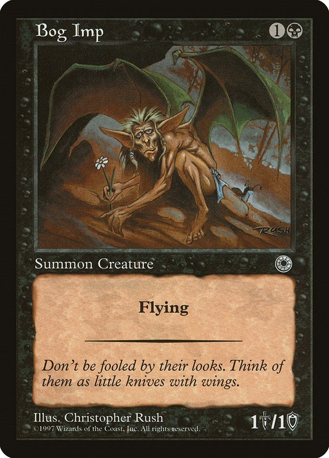 Image for Bog Imp (POR) - Magic: The Gathering