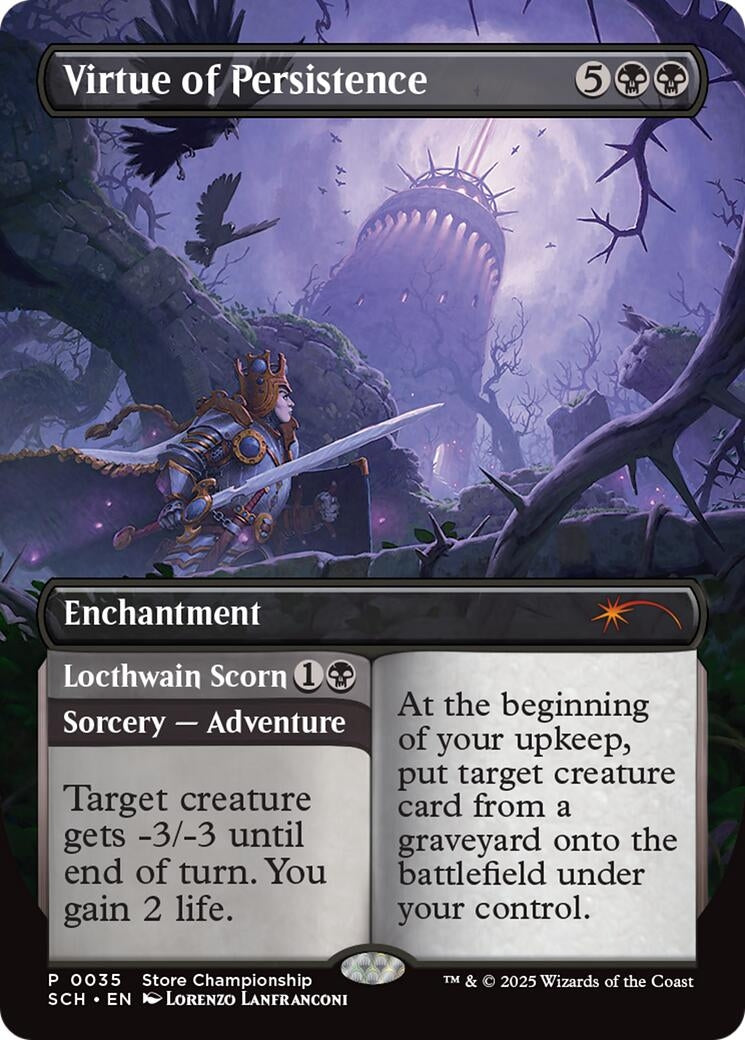 Image for Virtue of Persistence (35) (GAME) - Magic: The Gathering
