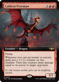 Image for Caldera Pyremaw (Extended Art) (73) (TDC) - Magic: The Gathering