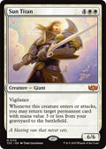 Image for Sun Titan (133) (TDC) - Magic: The Gathering