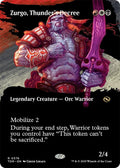 Image for Zurgo, Thunder's Decree (Borderless) (376) (TDM) - Magic: The Gathering