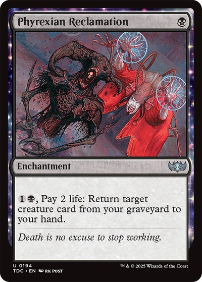 Phyrexian Reclamation (194) (TDC)
