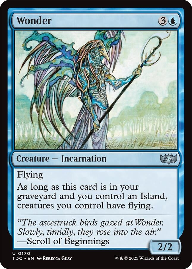 Image for Wonder (170) (TDC) - Magic: The Gathering