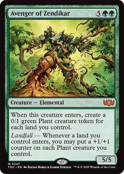 Avenger of Zendikar (247) (TDC)
