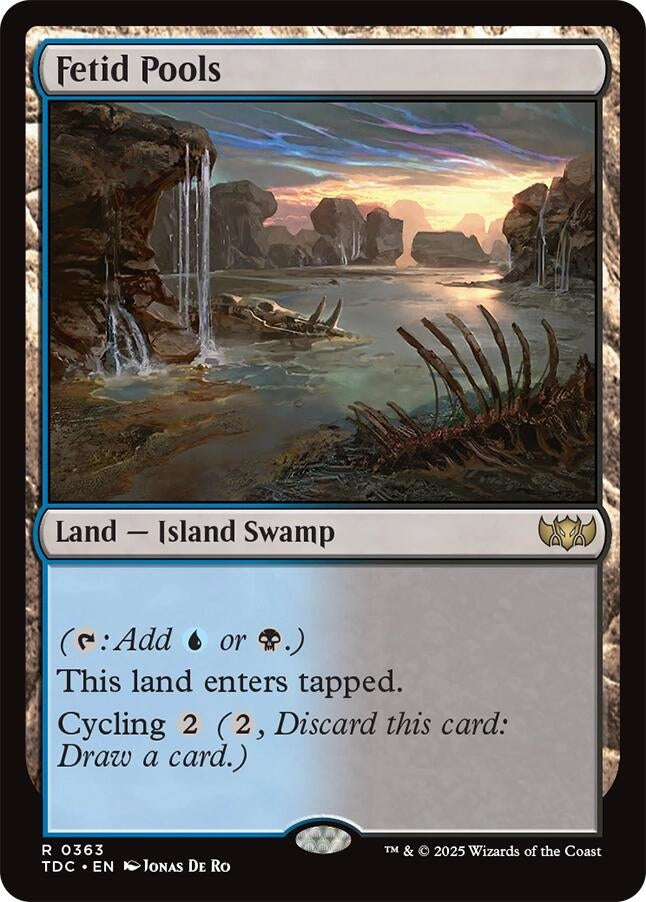 Image for Fetid Pools (363) (TDC) - Magic: The Gathering