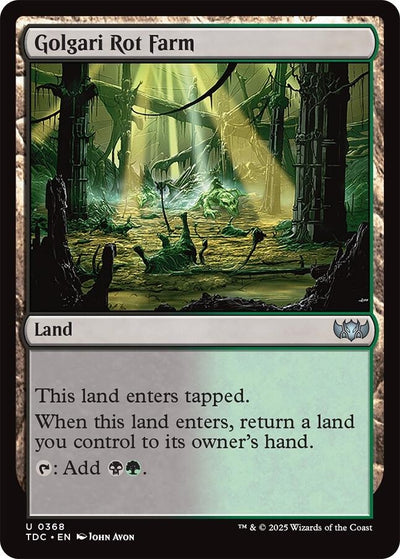 Golgari Rot Farm (368) (TDC)