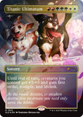 Image for Titanic Ultimatum (1923) (Rainbow Foil) (1923) (SLD) - Magic: The Gathering