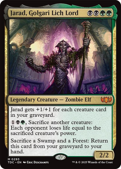 Jarad, Golgari Lich Lord (293) (TDC)
