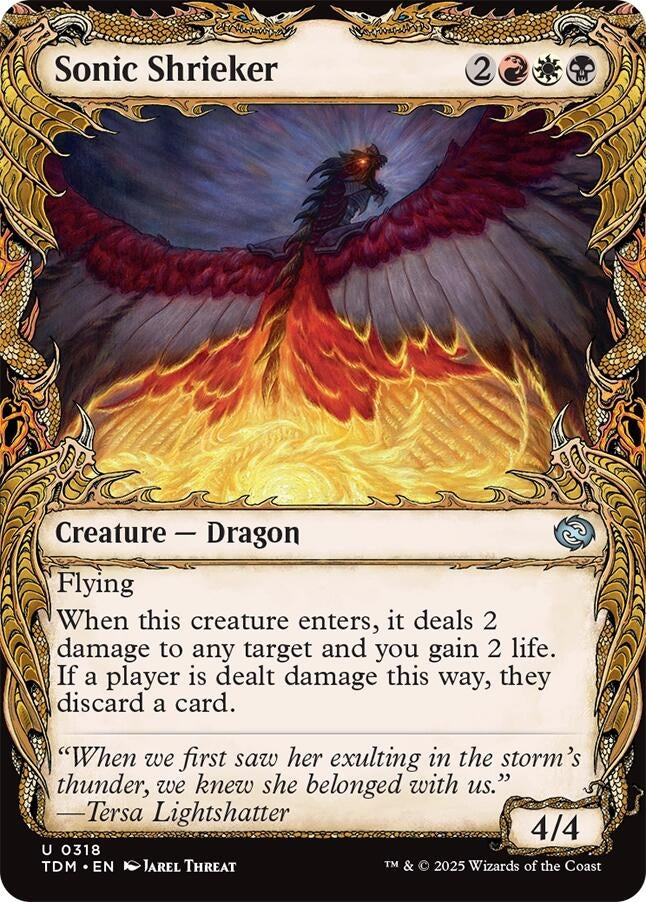 Image for Sonic Shrieker (Showcase) (318) (TDM) - Magic: The Gathering