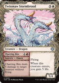 Image for Twinmaw Stormbrood (Showcase) (320) (TDM) - Magic: The Gathering