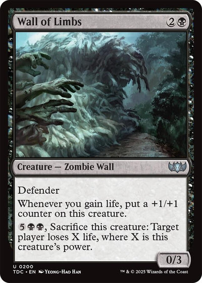 Wall of Limbs (200) (TDC)
