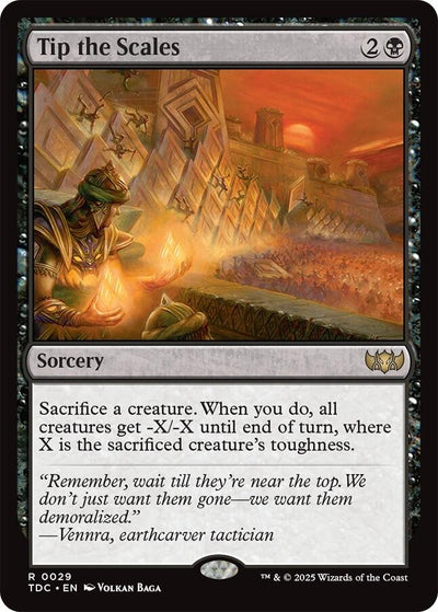 Tip the Scales (29) (TDC)