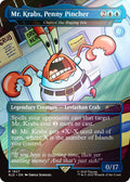 Image for Mr. Krabs, Penny Pincher - Charix, the Raging Isle (Rainbow Foil) (1927) (SLD) - Magic: The Gathering