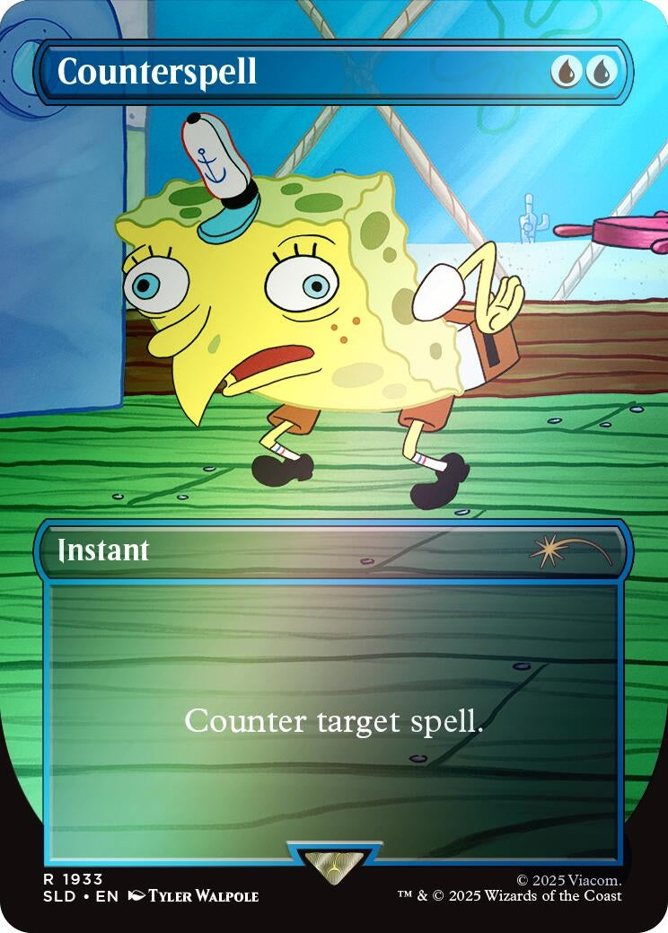 Image for Counterspell (1933) (Rainbow Foil) (1933) (SLD) - Magic: The Gathering